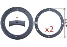 Pentair Gasket Set Small Stainless Steel Niche 79207900