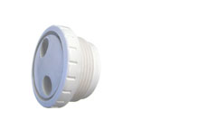 Pool Spa Pulsator Fitting White 1 1/2 inch MPT Waterway 212-9170