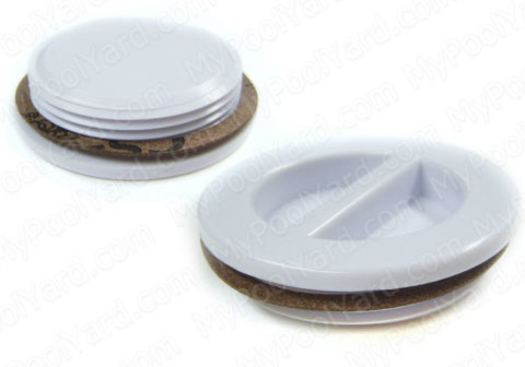 Pooline Volleyball Pole Holder Cap White 11214