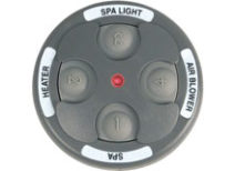 Spa Side Remote Jandy 4 Function 100 ft. Gray 8049